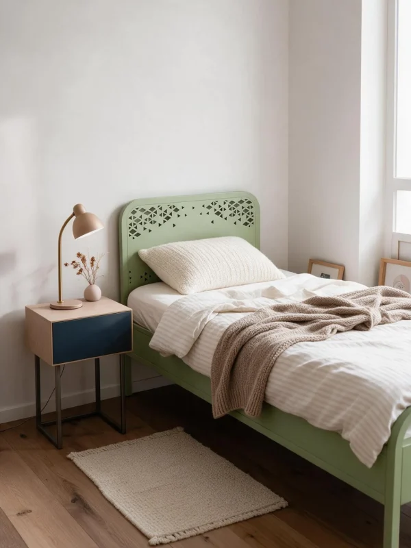 Single Bed Triora | Pale Green