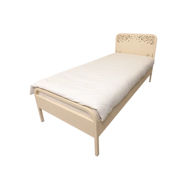 Einzelbett Triora in Helles Elfenbein