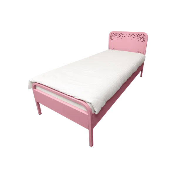 Einzelbett Triora in Hellrosa