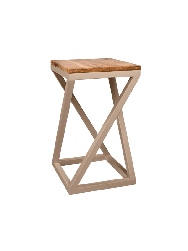 Stool Twist | Grey Beige