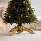 Weihnachtsbaumständer Reindeer in Perlengold
