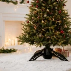 Weihnachtsbaumständer Reindeer in Tiefschwarz