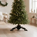 Weihnachtsbaumständer Snow in Tiefschwarz