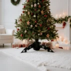 Weihnachtsbaumständer Snow in Tiefschwarz