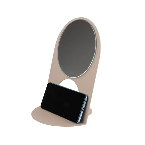Table Mirror Soft | Grey Beige