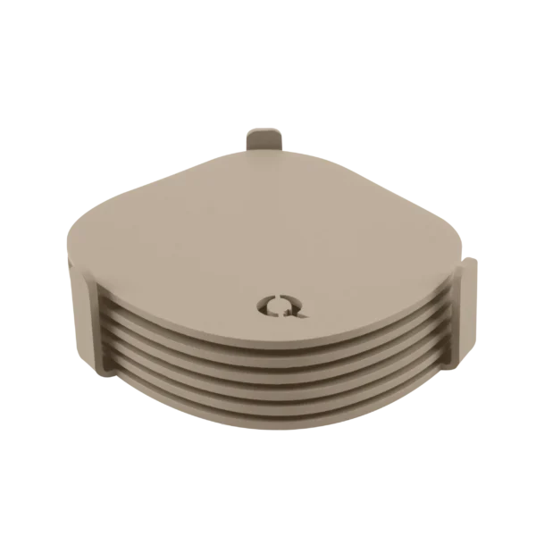 Cup Coaster Drop | Grey Beige
