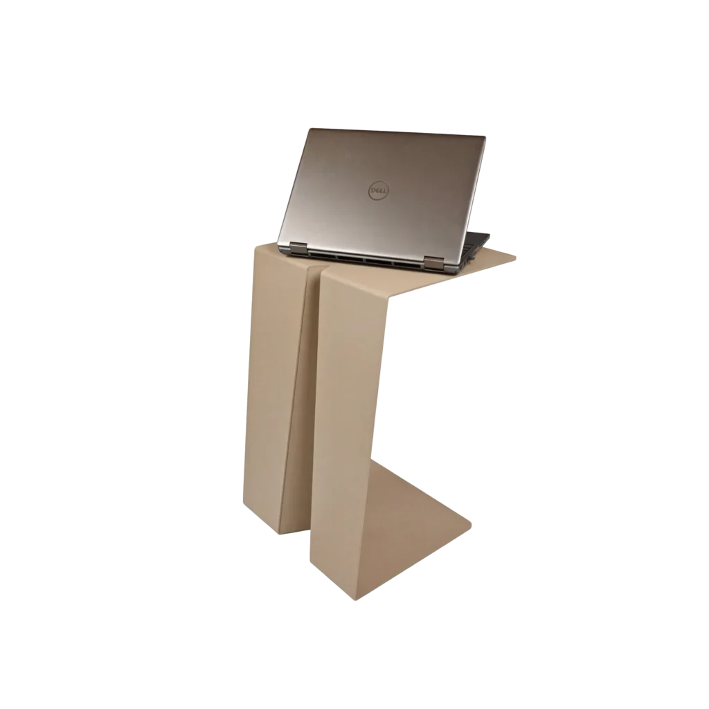 Beistelltisch Cubo | Grau-Beige