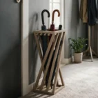 Schirmständer Vento in Grau-Beige
