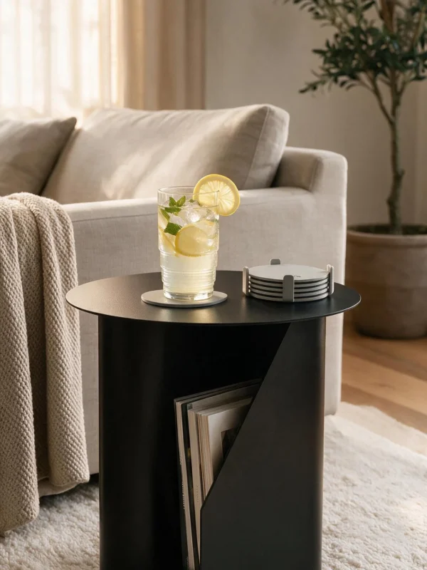 Couchtisch Pocket & Tassenuntersetzer Drop | Set