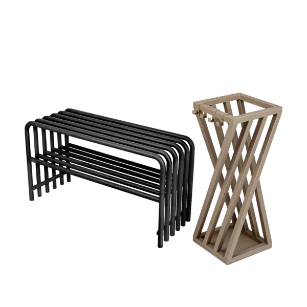 Umbrella Stand Vento & Shoes stand Nido | Set