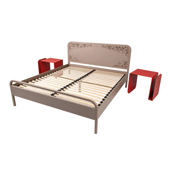 Double Bed Triora & 2x Nightstand Arcus | Set